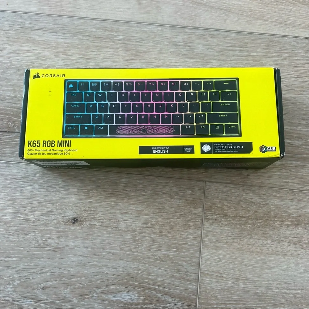 Corsair K65 RGB Mini gaming keyboard